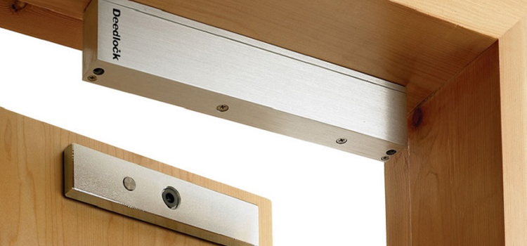 Magnetic lock installation East Hemet